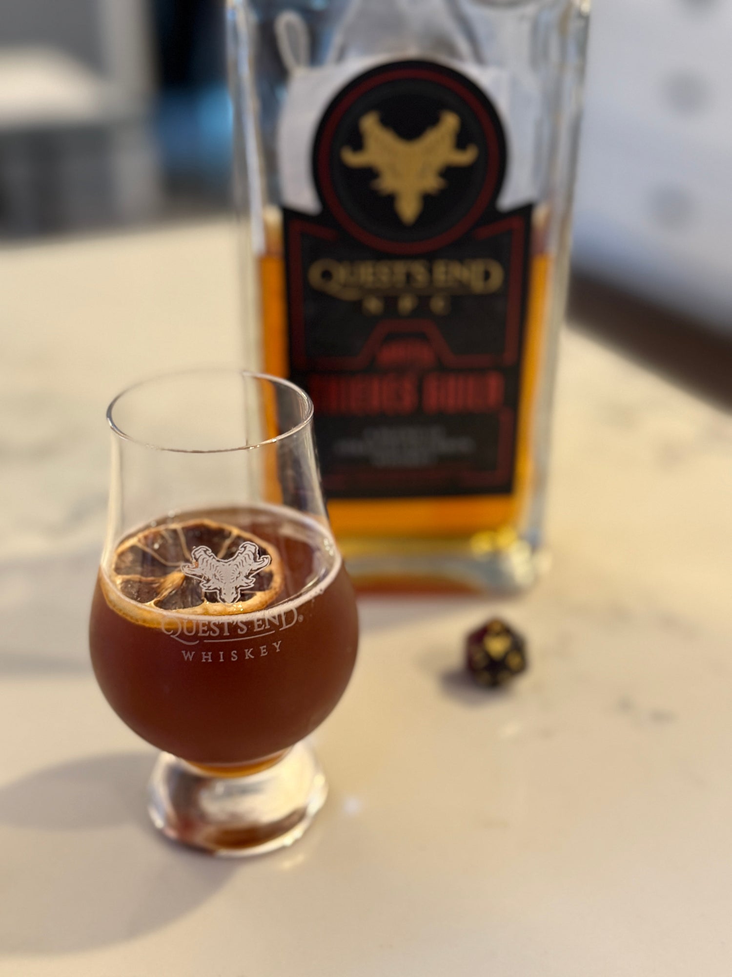 Quest's End NPC Cocktail: The Knave