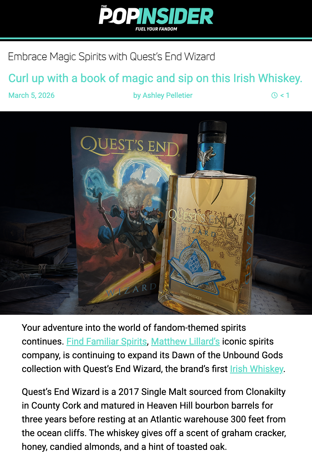 Embrace Magic Spirits with Quest’s End Wizard