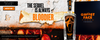 Promotional graphic for Ghost Face the Series, featuring a bottle of Ghost Face Bloodier whiskey, a black box with the Ghost Face logo, and horror-themed text over a distressed white wall and orange citrus imagery. Click the image to sign up for the mailing list. Copyright notice Ghost Face is a registered trademark of Fun World Div., Laster Unlimited, Inc. All Rights Reserved. Ghost Face protected under worldwide copyright registration, and is the exclusive property of Fun World Div., Easter Unlimited, Inc