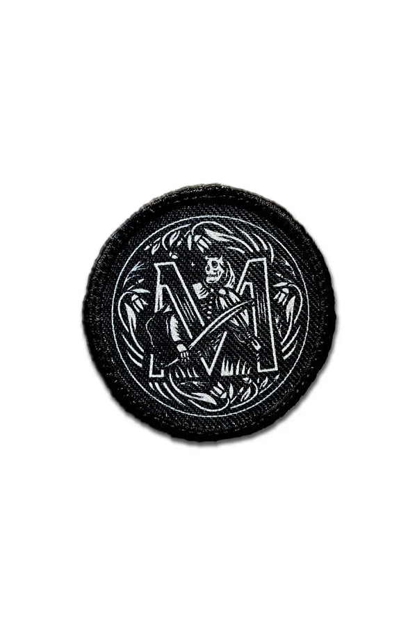 Macabre Monogram Patch